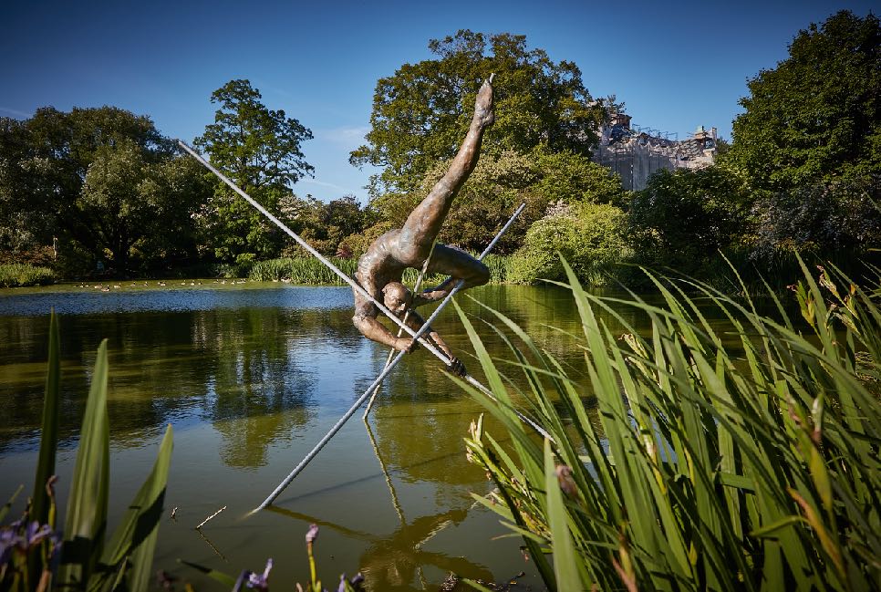 Entangled I by Jerzy Kędziora at Old Westbury Gardens