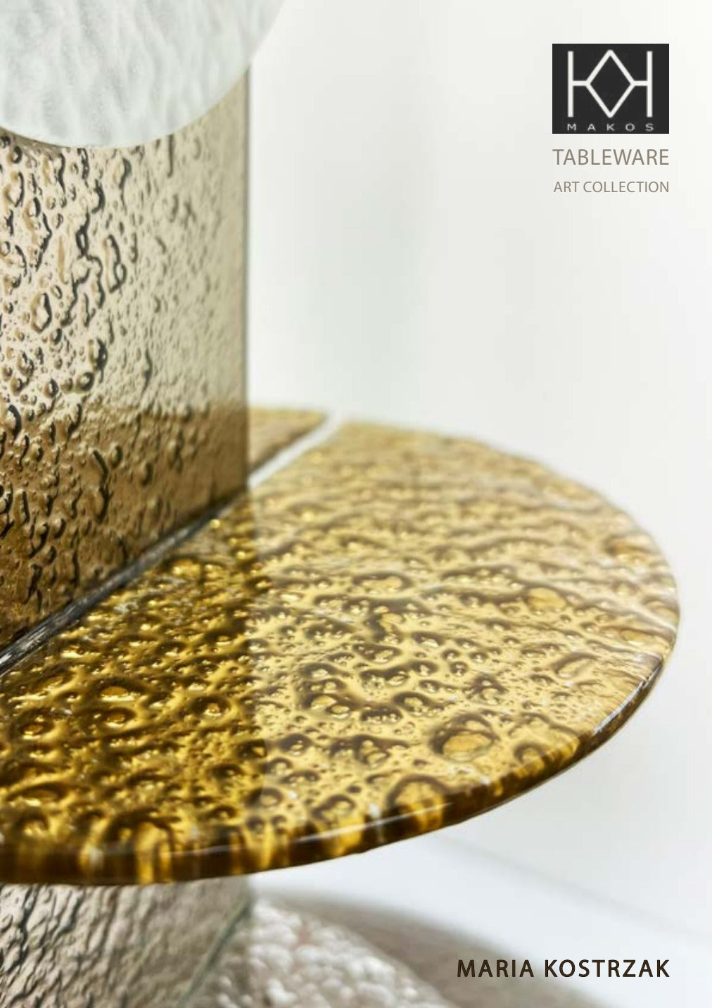 MAKOS Tableware Art Collection catalogue cover