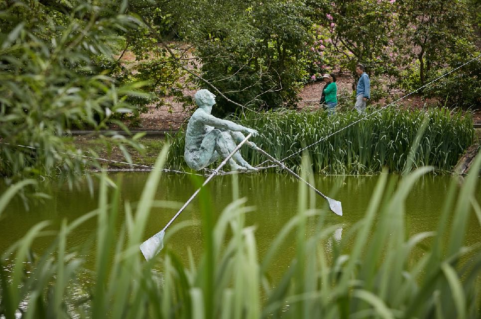 Rower by Jerzy Kędziora at Old Westbury Gardens